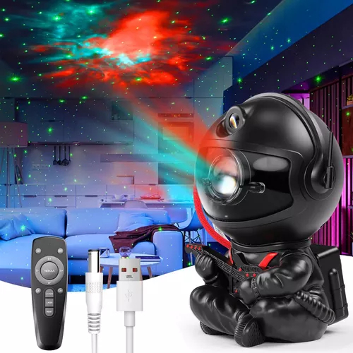 🚀 Astronaut Galaxy Projector Starry Night Light