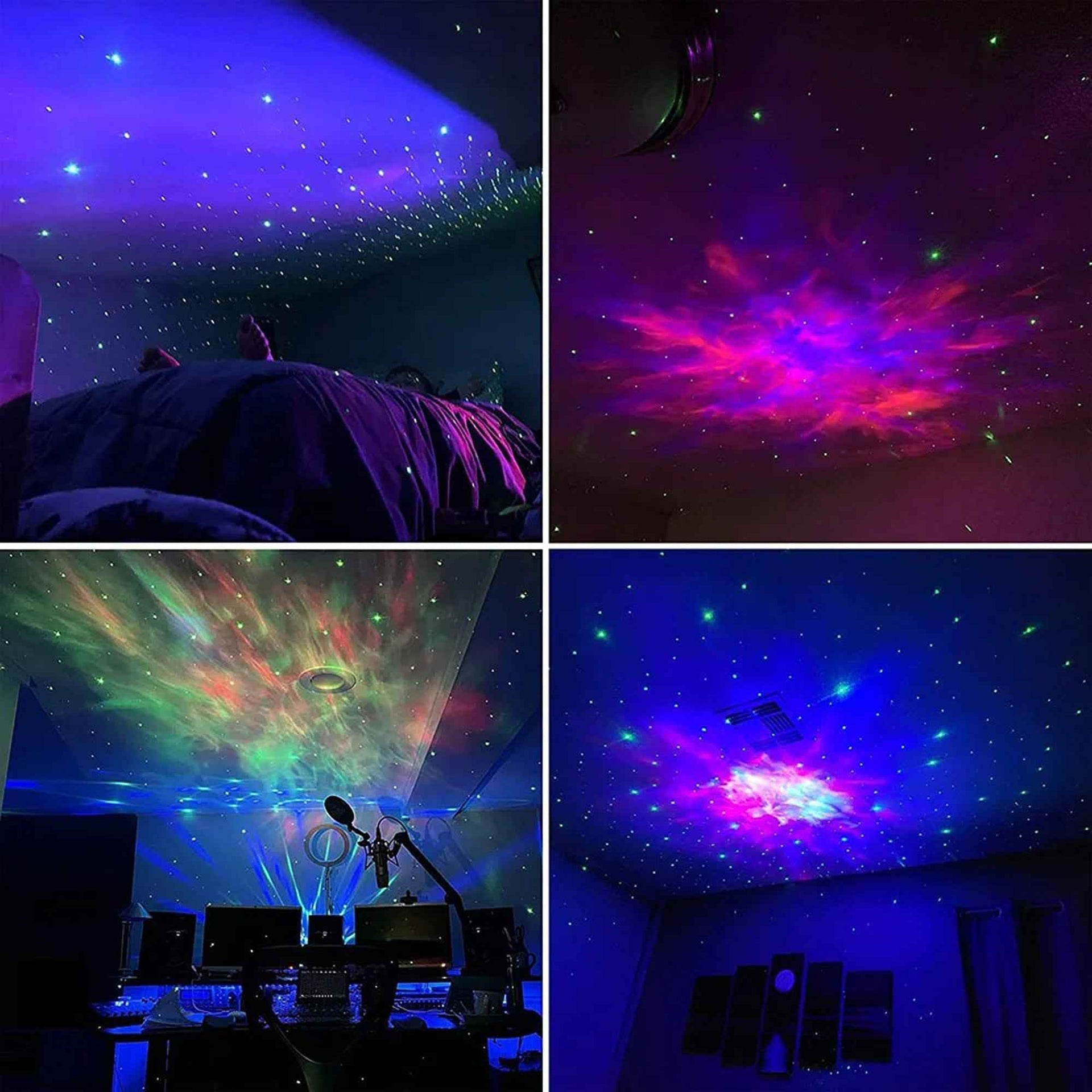 🚀 Astronaut Galaxy Projector Starry Night Light