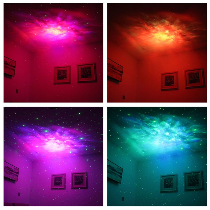 🚀 Astronaut Galaxy Projector Starry Night Light
