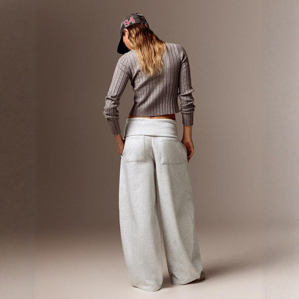 Women’s High-Waist Wide-Leg Casual Pants – Relaxed Everyday Style