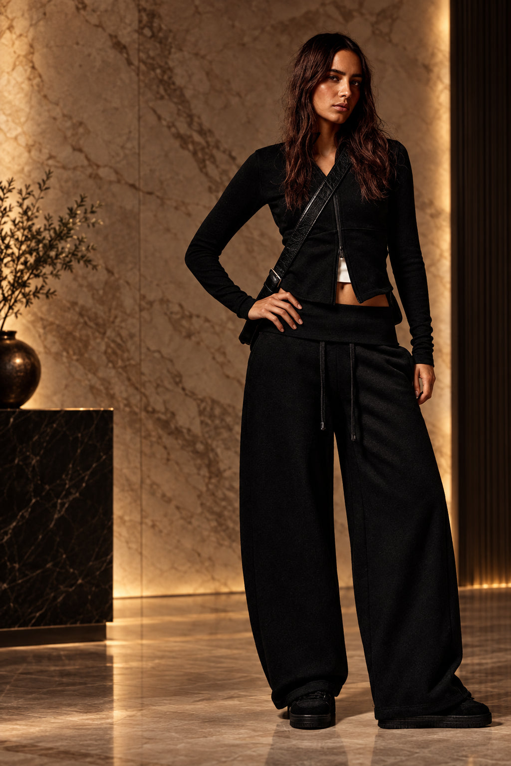 Women’s High-Waist Wide-Leg Casual Pants – Relaxed Everyday Style