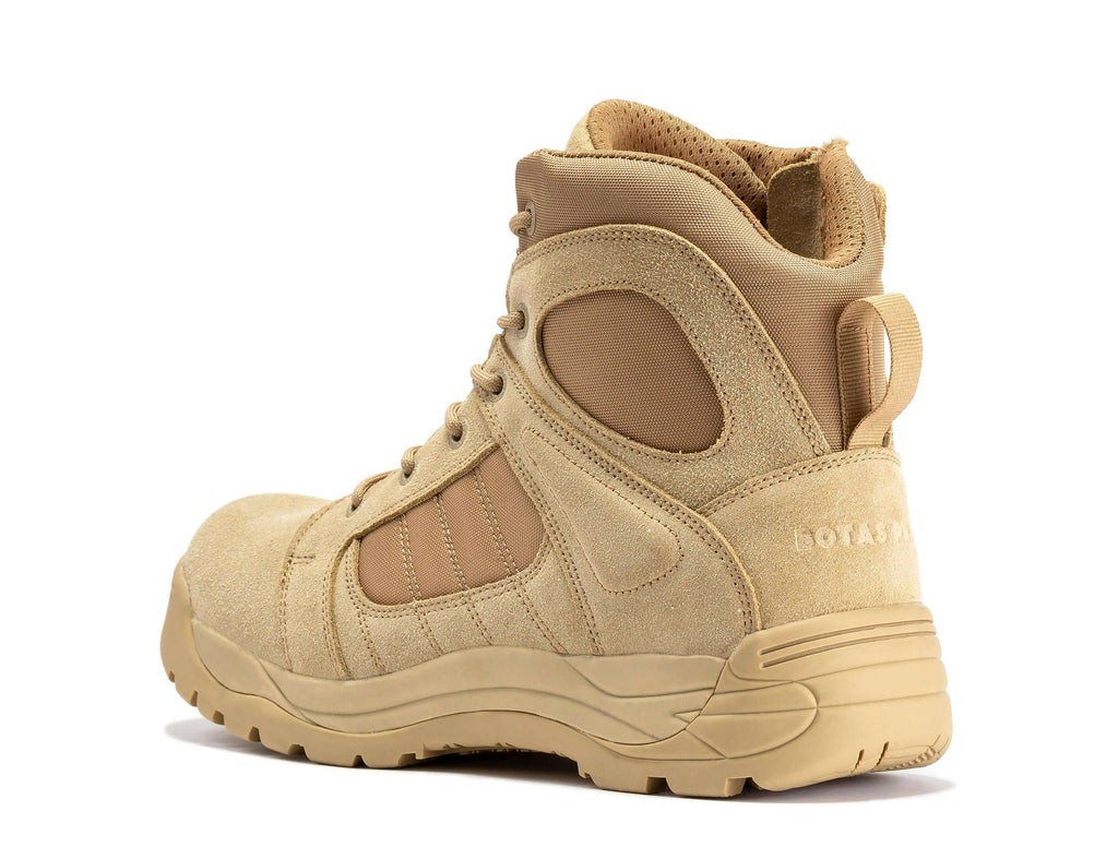 Botas Pro Sand Men’s 6-Inch Side-Zipper Tactical Boots BMP110