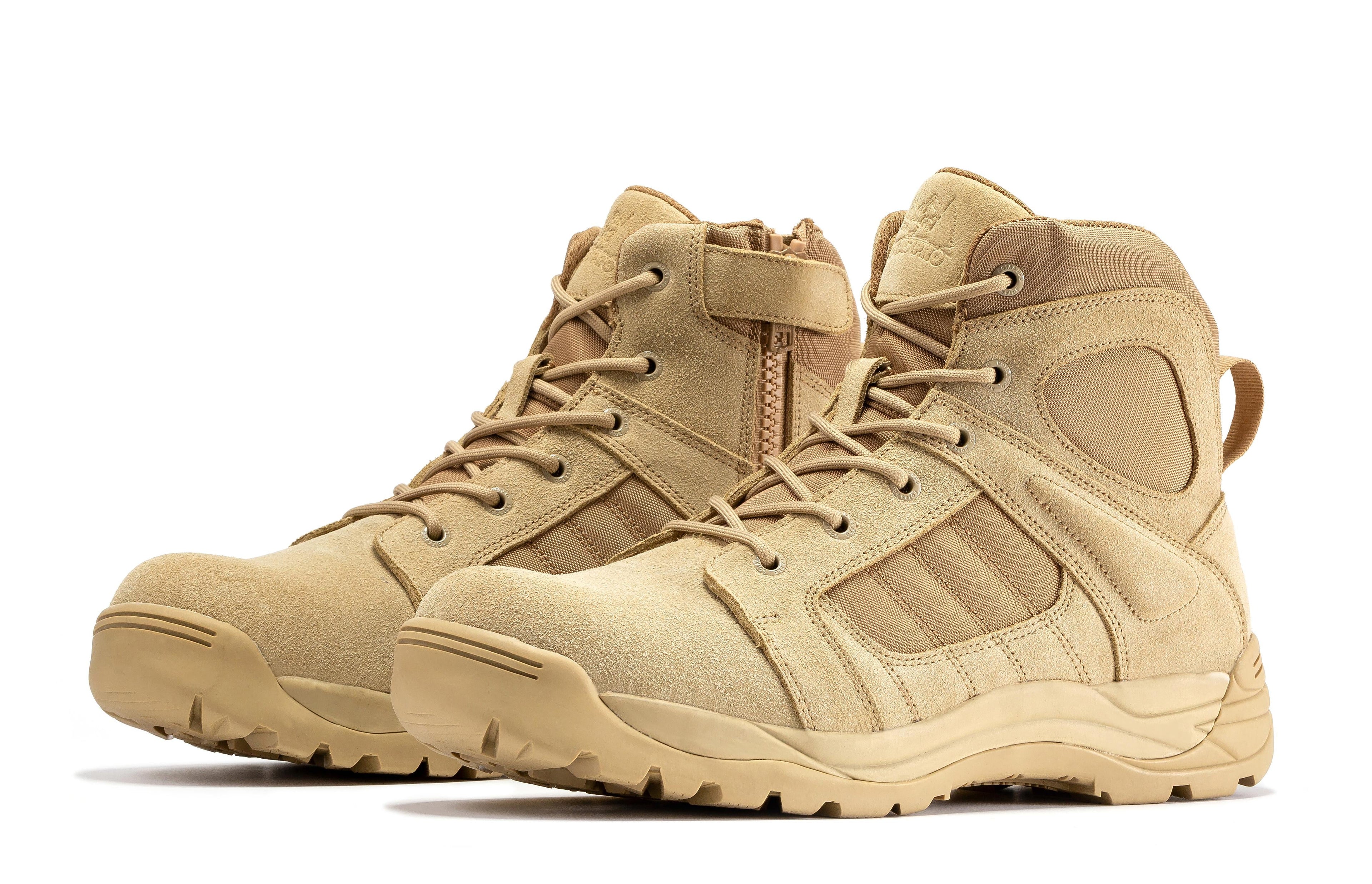 Botas Pro Sand Men’s 6-Inch Side-Zipper Tactical Boots BMP110