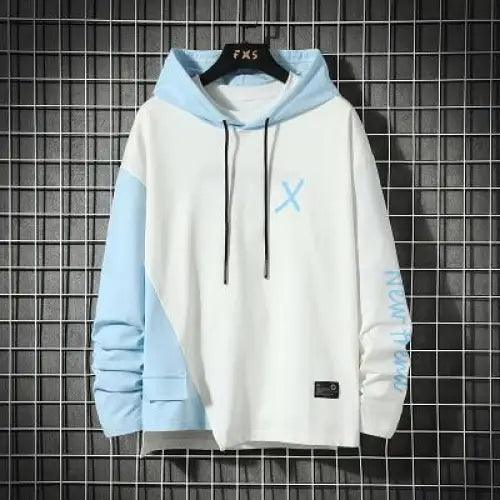 Cool Luxury Striped Hoodie – Men’s Premium Fleece Streetwear Sweatshirt