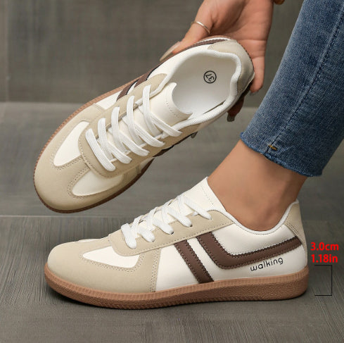 Lace-Up Low-Top Sneakers – Women’s Training Shoes