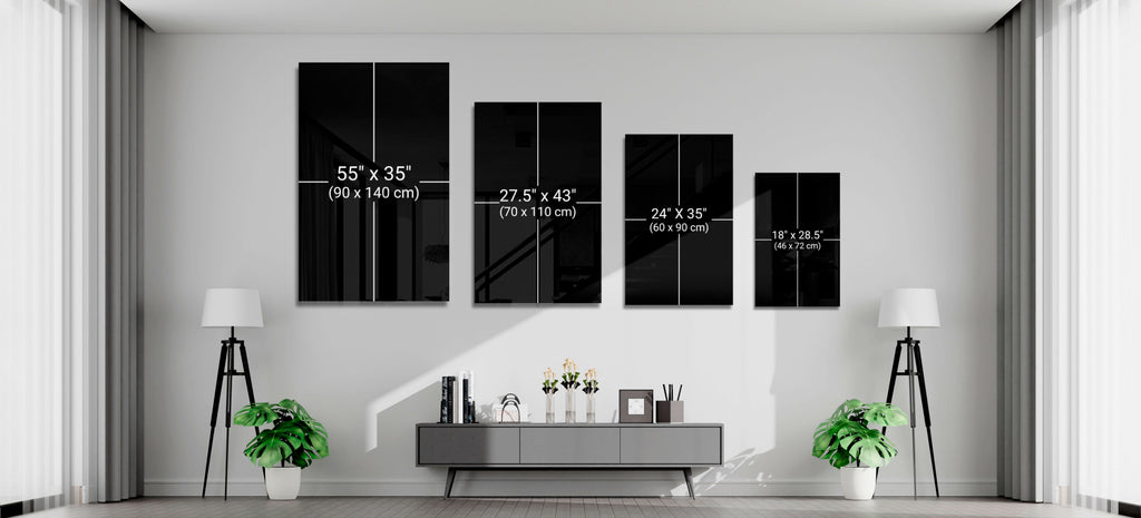 Colorful Zebras Glass Wall Art