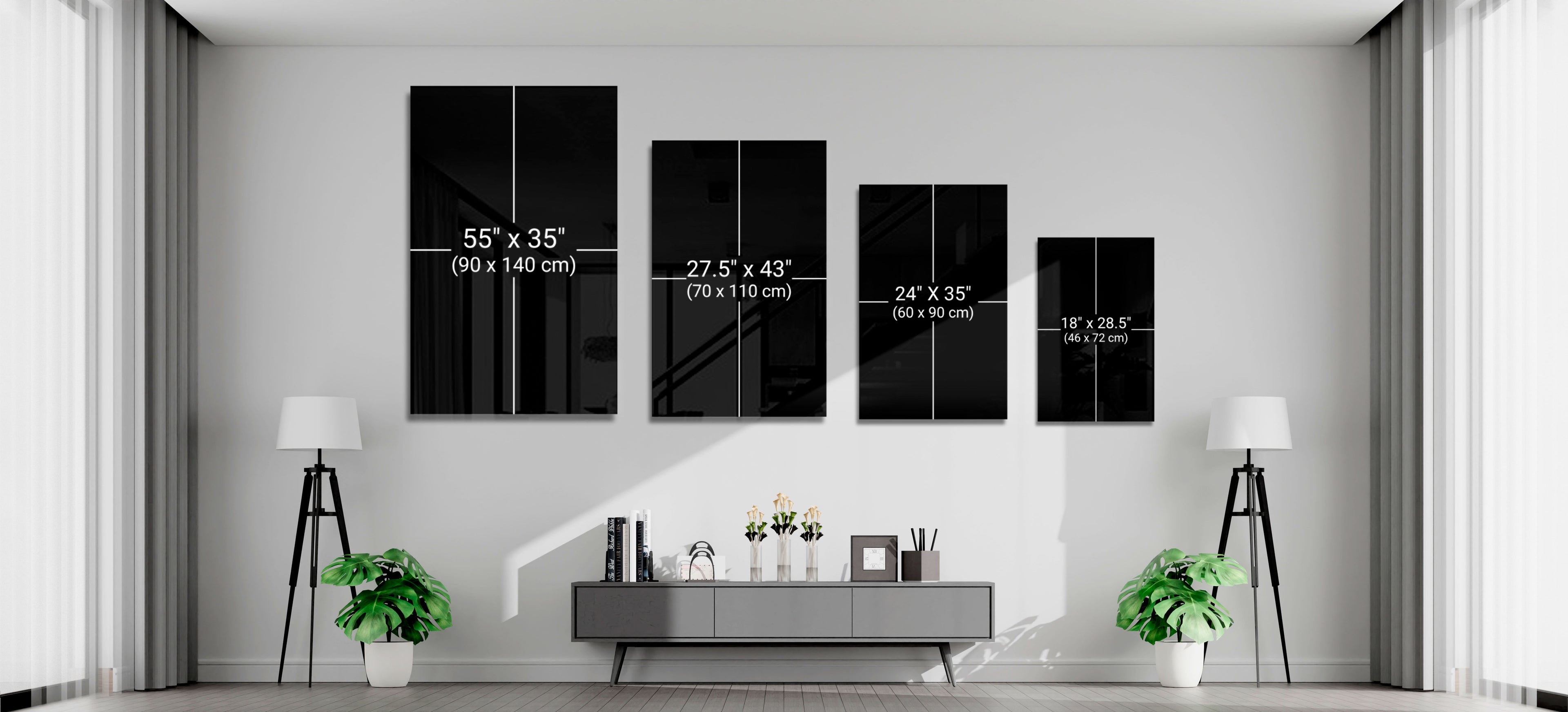 Colorful Zebras Glass Wall Art