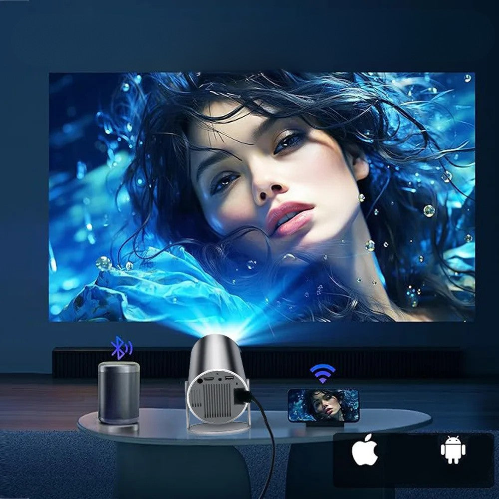 🎥 Portable 4K Projector – Your Big Screen, Anywhere!