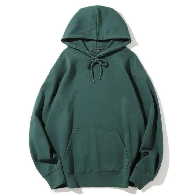 Premium Oversized Fleece Hoodie – Cozy Cotton Hooded Sweatshirt for Women & Men