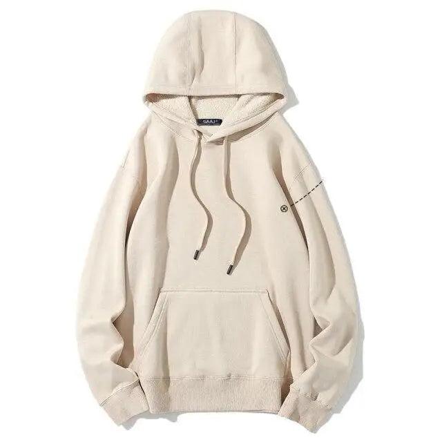 Premium Oversized Fleece Hoodie – Cozy Cotton Hooded Sweatshirt for Women & Men
