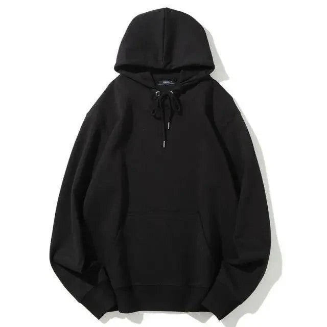 Premium Oversized Fleece Hoodie – Cozy Cotton Hooded Sweatshirt for Women & Men