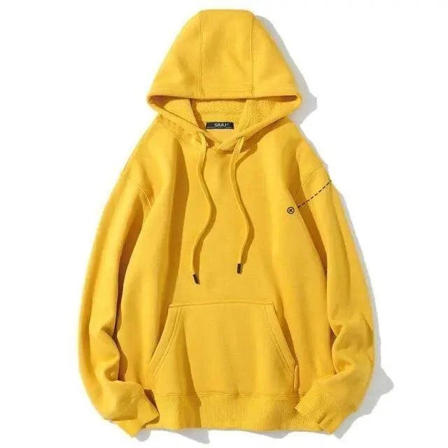 Premium Oversized Fleece Hoodie – Cozy Cotton Hooded Sweatshirt for Women & Men