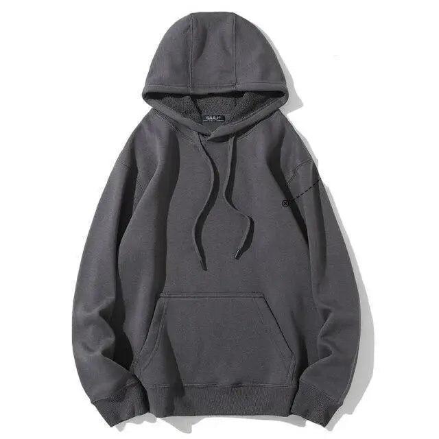 Premium Oversized Fleece Hoodie – Cozy Cotton Hooded Sweatshirt for Women & Men