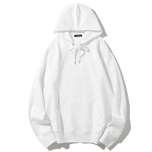 Premium Oversized Fleece Hoodie – Cozy Cotton Hooded Sweatshirt for Women & Men