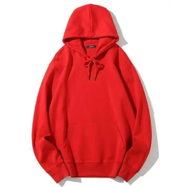 Premium Oversized Fleece Hoodie – Cozy Cotton Hooded Sweatshirt for Women & Men