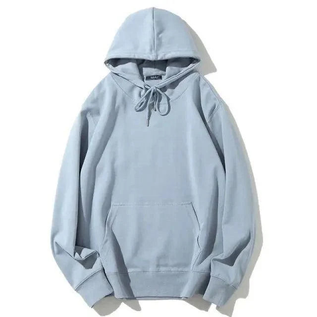 Premium Oversized Fleece Hoodie – Cozy Cotton Hooded Sweatshirt for Women & Men