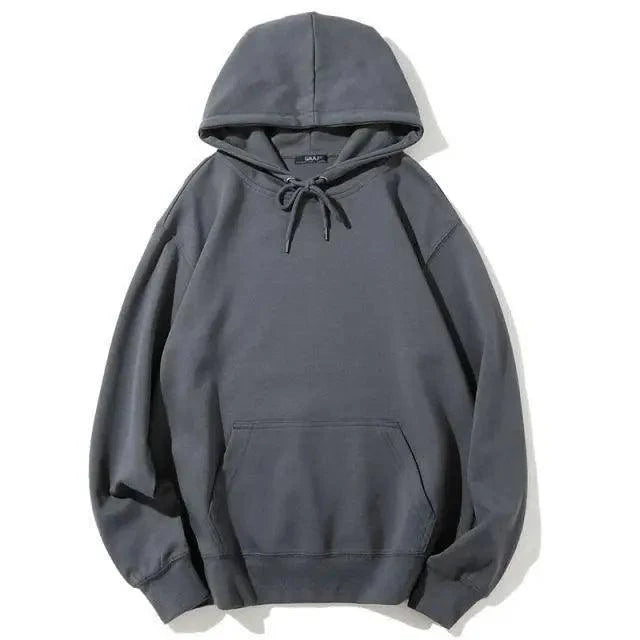 Premium Oversized Fleece Hoodie – Cozy Cotton Hooded Sweatshirt for Women & Men
