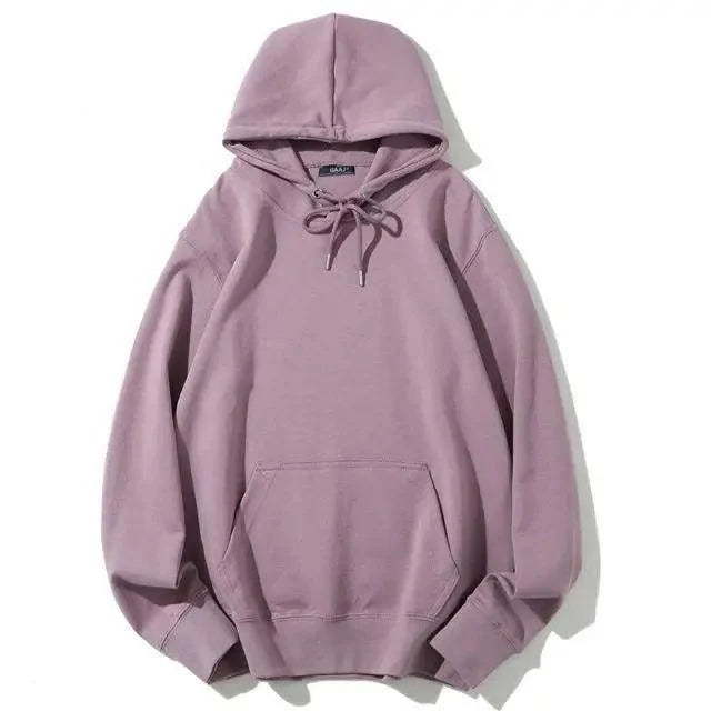 Premium Oversized Fleece Hoodie – Cozy Cotton Hooded Sweatshirt for Women & Men