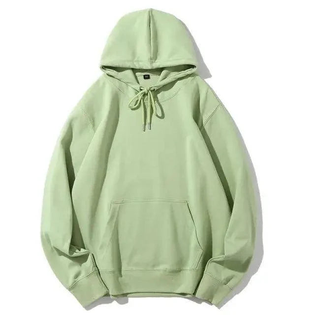 Premium Oversized Fleece Hoodie – Cozy Cotton Hooded Sweatshirt for Women & Men