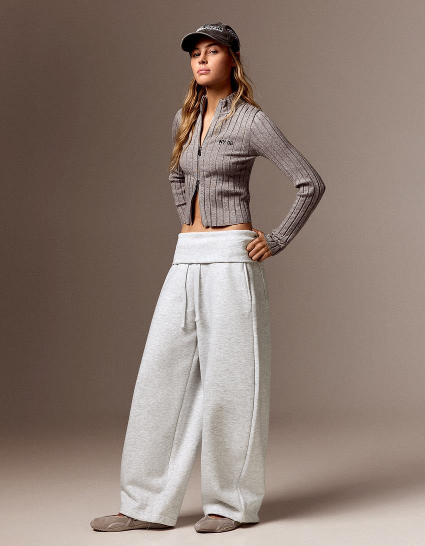 Women’s High-Waist Wide-Leg Casual Pants – Relaxed Everyday Style