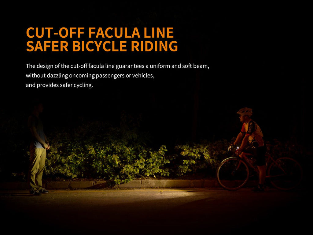 Fenix BC25R LED Bike Light – Rechargeable Bicycle Headlight