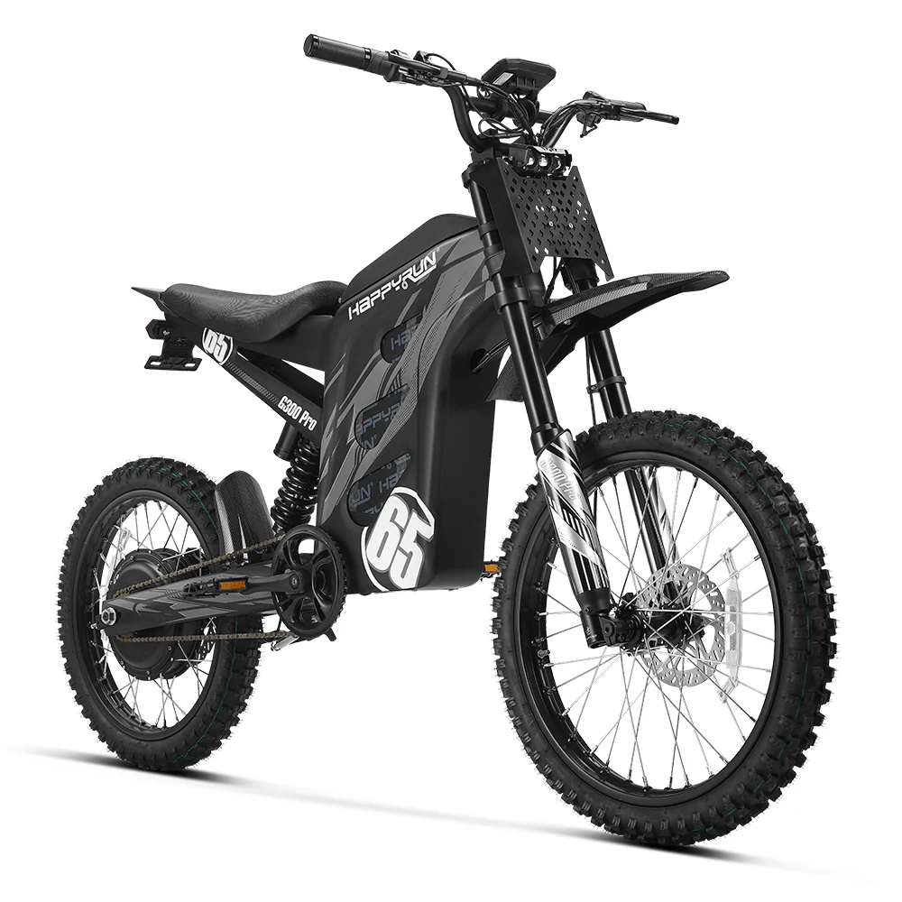HappyRun G300 Pro Electric Dirt Bike – 6500W Peak Power