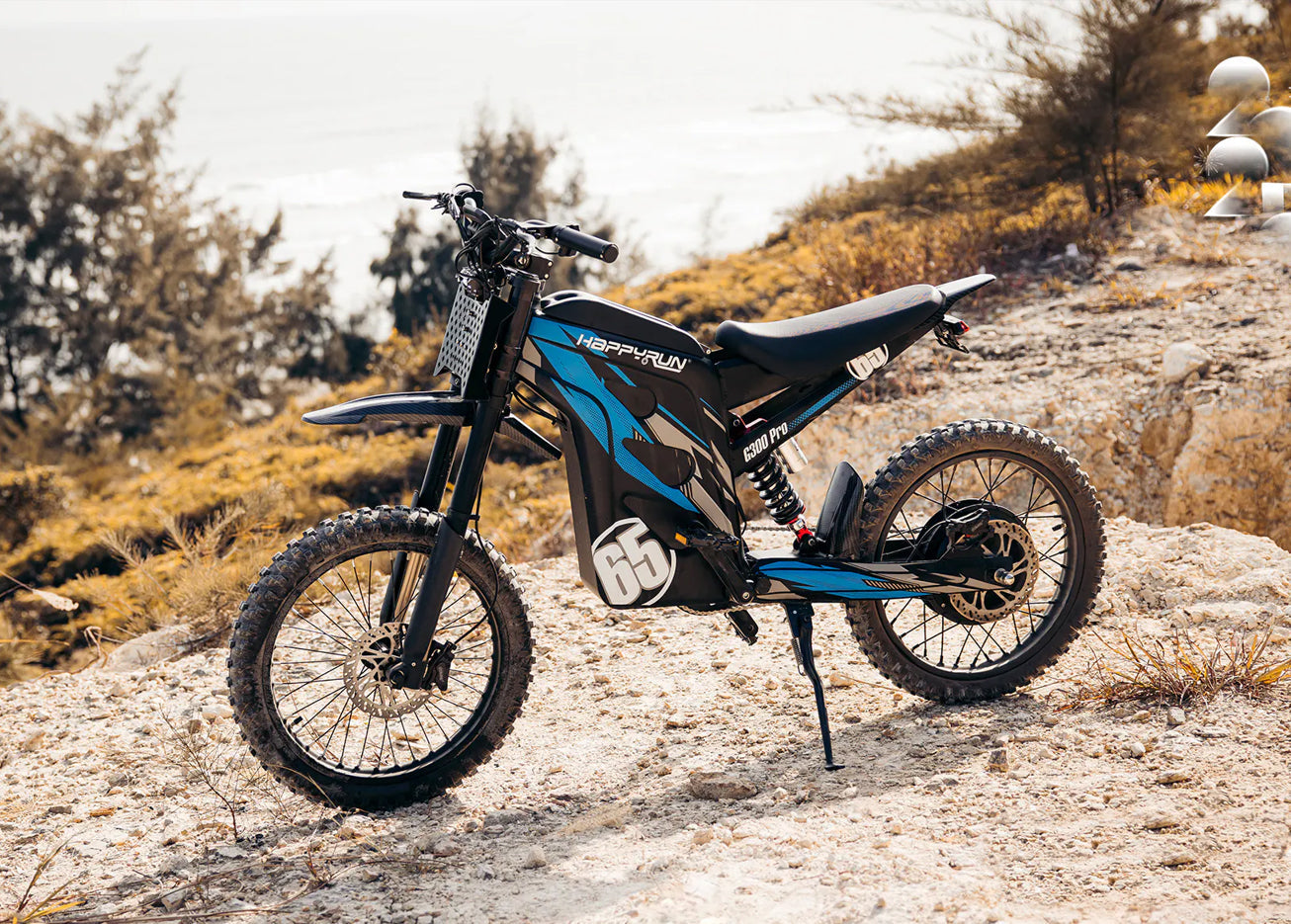 HappyRun G300 Pro Electric Dirt Bike – 6500W Peak Power