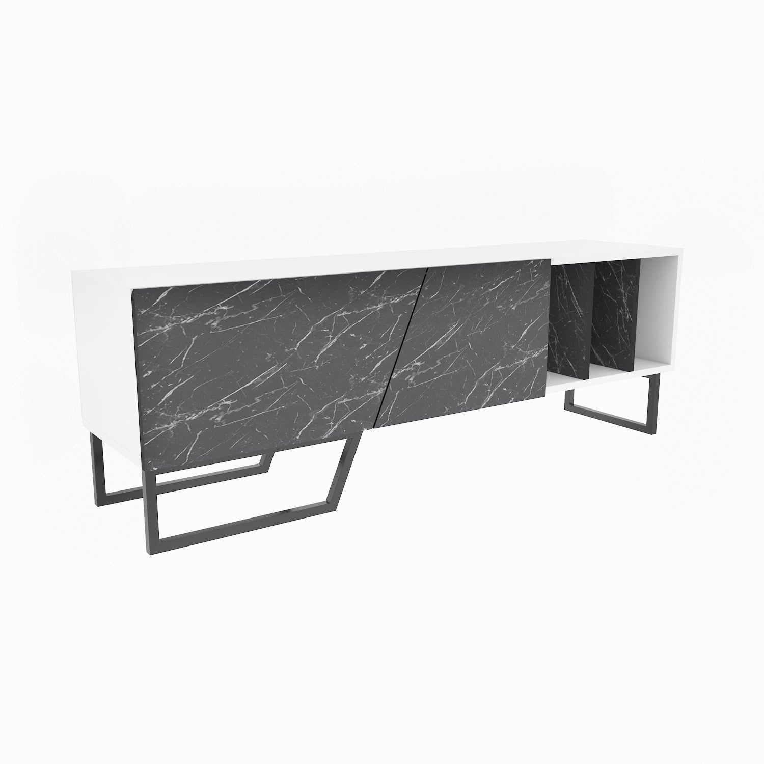 Linossa 59" Modern TV Stand & Media Console – Fits TVs Up to 65"