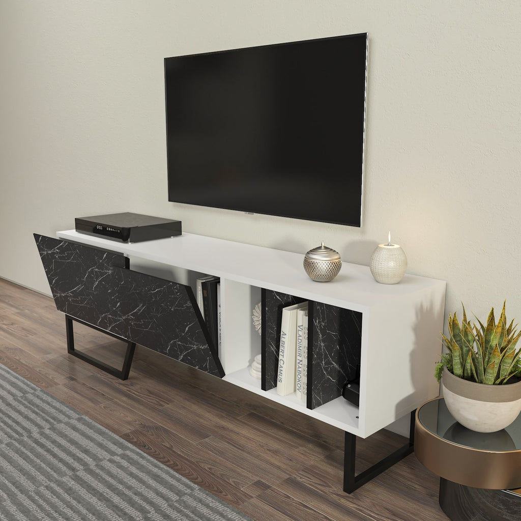 Linossa 59" Modern TV Stand & Media Console – Fits TVs Up to 65"