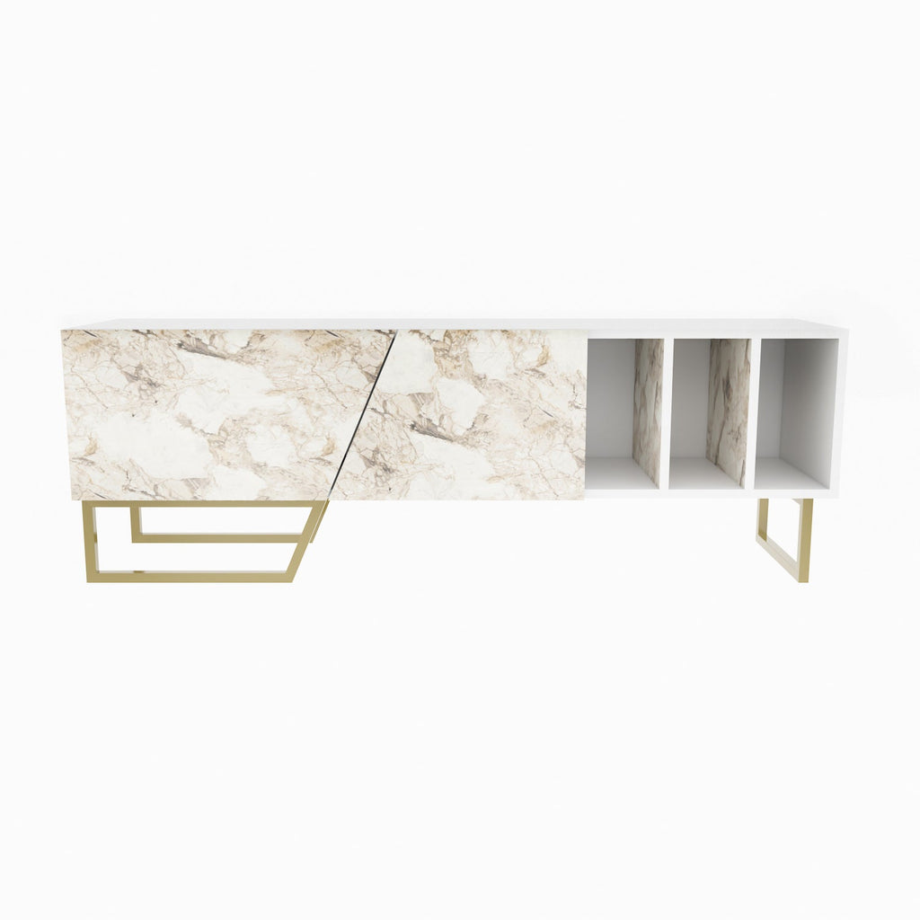 Linossa 59" Modern TV Stand & Media Console – Fits TVs Up to 65"