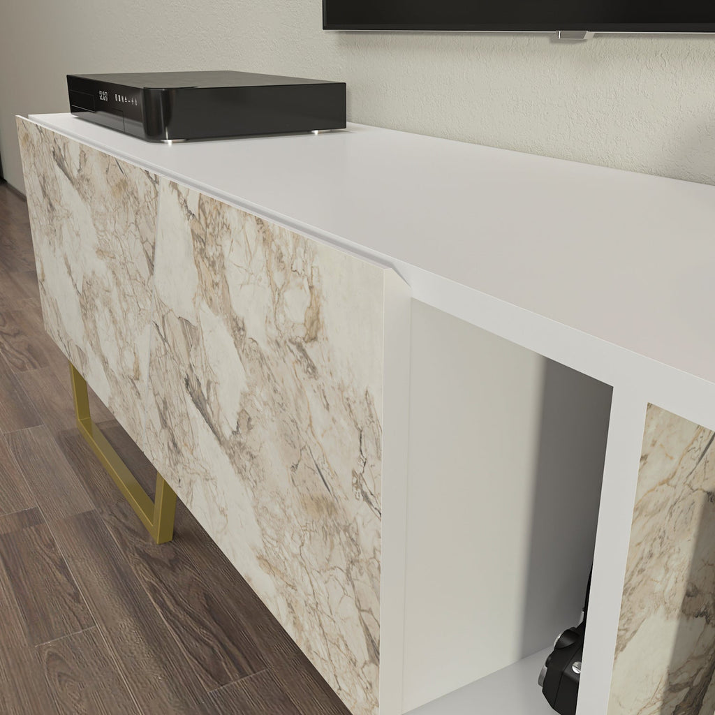 Linossa 59" Modern TV Stand & Media Console – Fits TVs Up to 65"