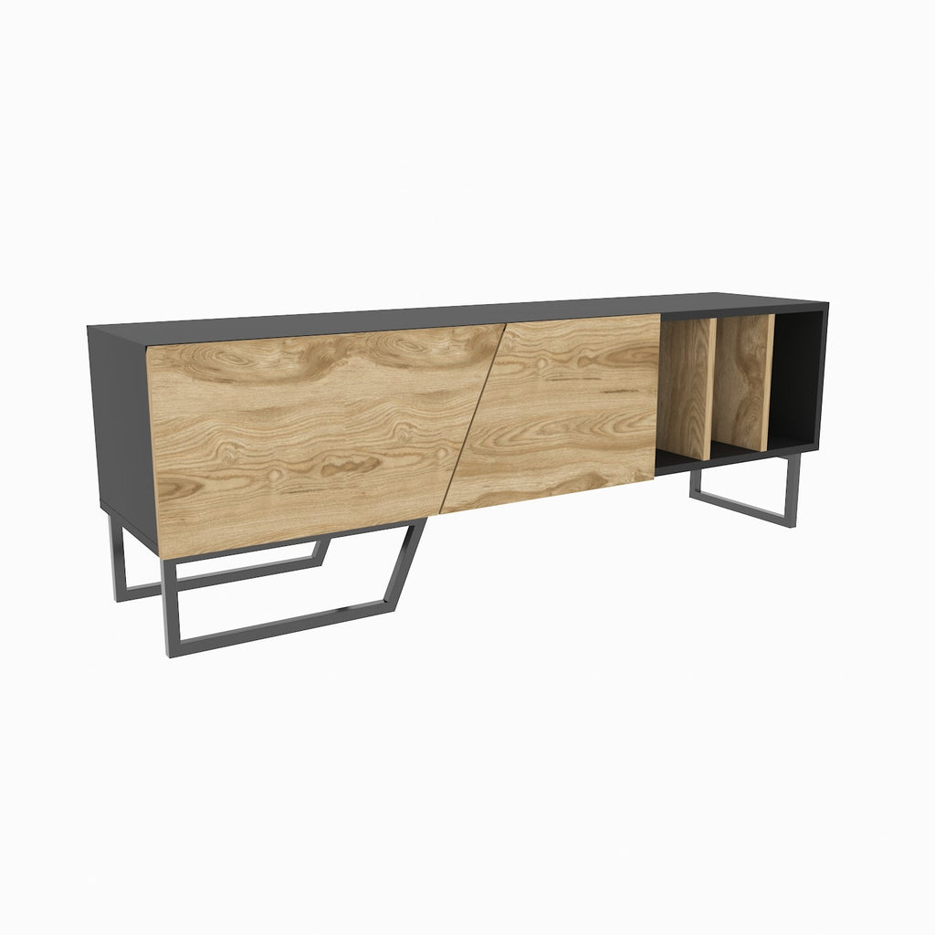 Linossa 59" Modern TV Stand & Media Console – Fits TVs Up to 65"