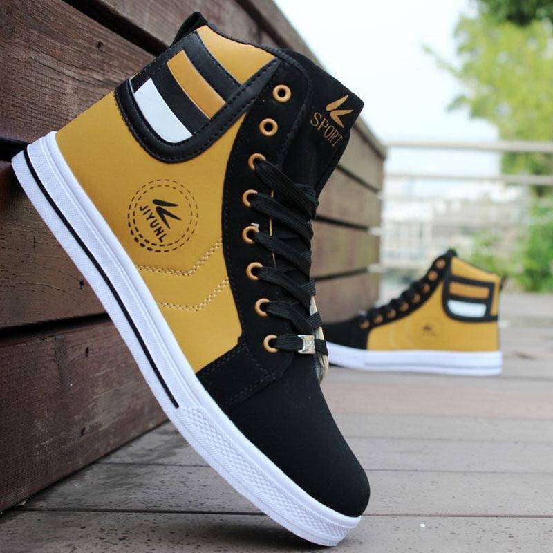 Men's High-Top Breathable Street Sports Sneakers