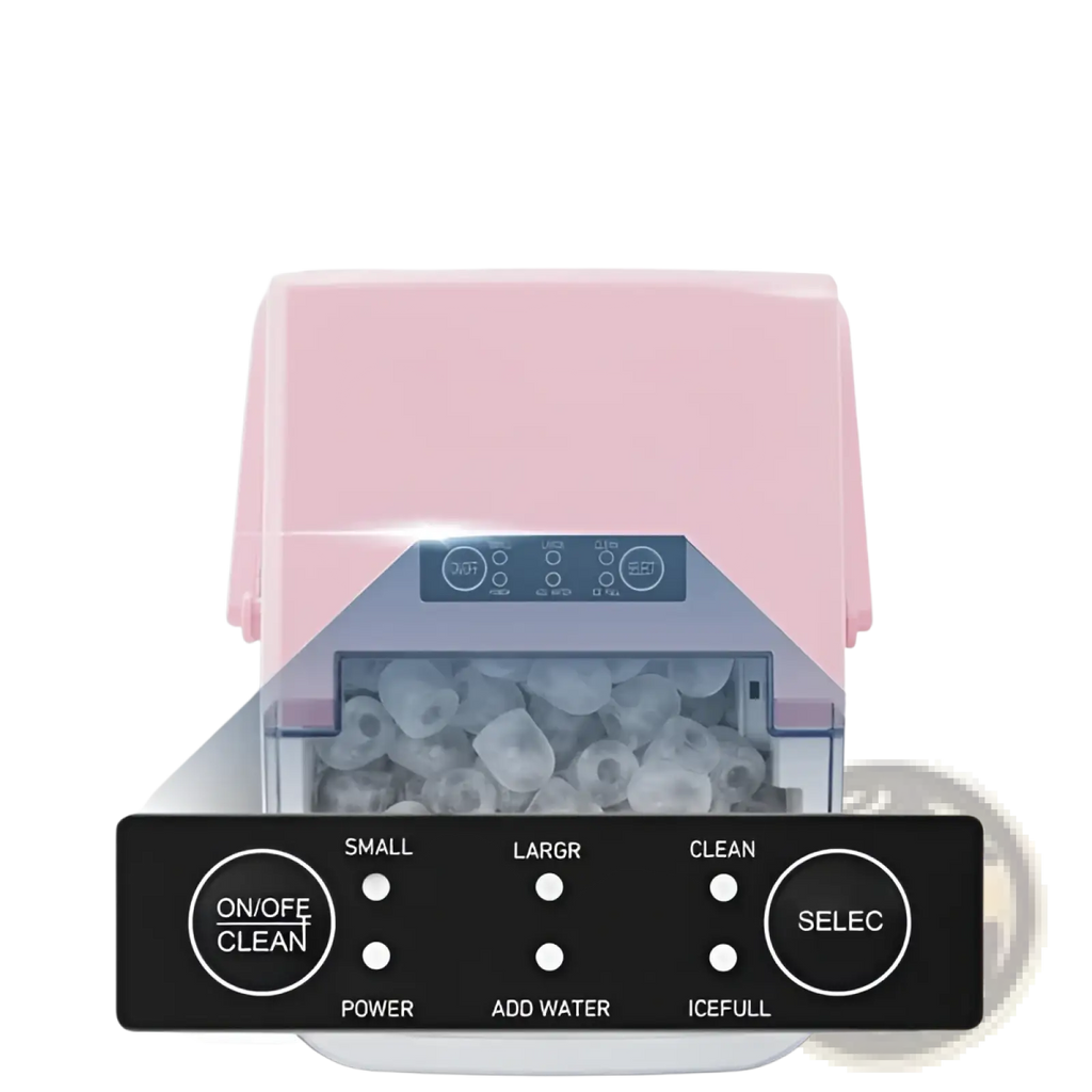 Portable Ice Maker 26 lbs Self-Cleaning Bullet Ice Machine