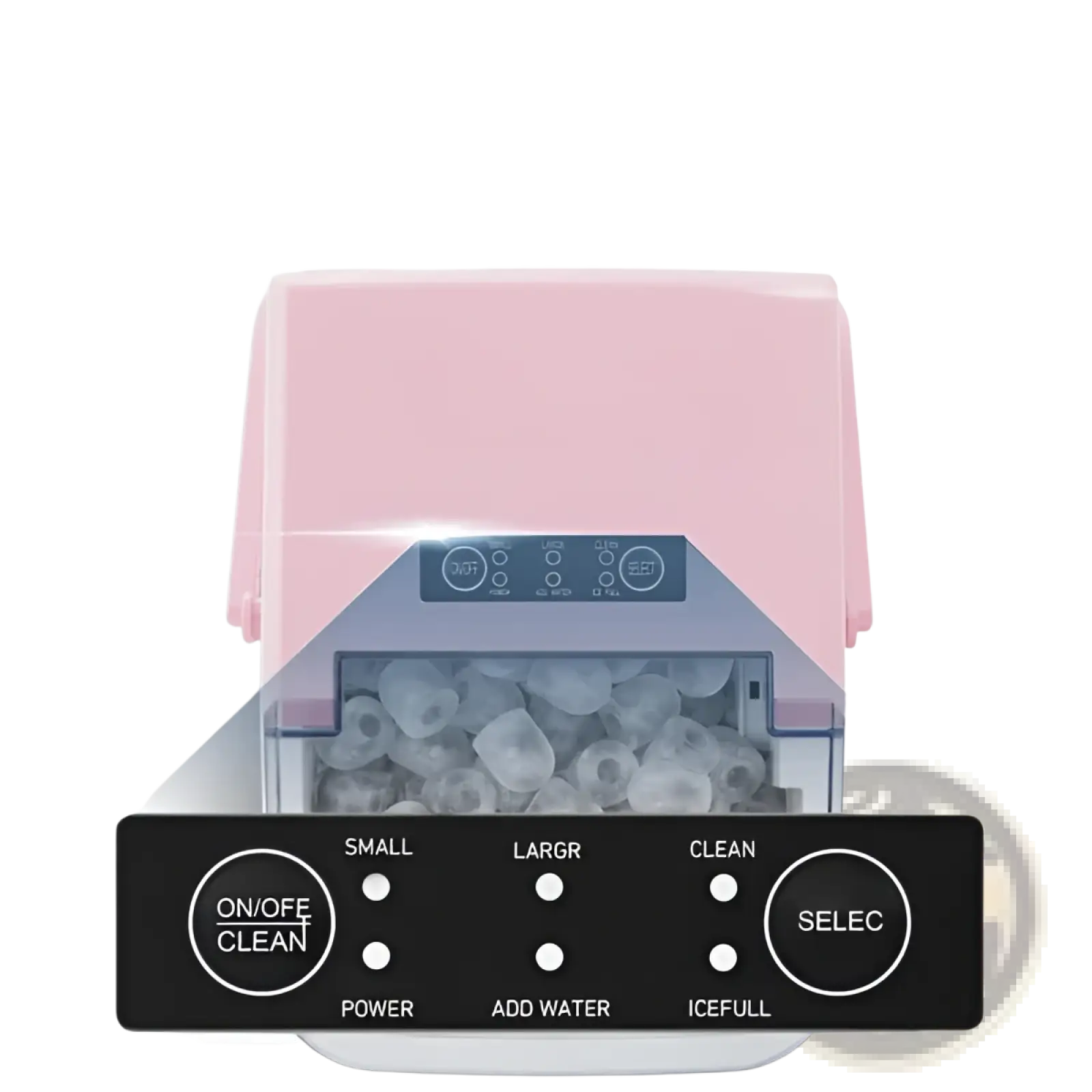 Portable Ice Maker 26 lbs Self-Cleaning Bullet Ice Machine