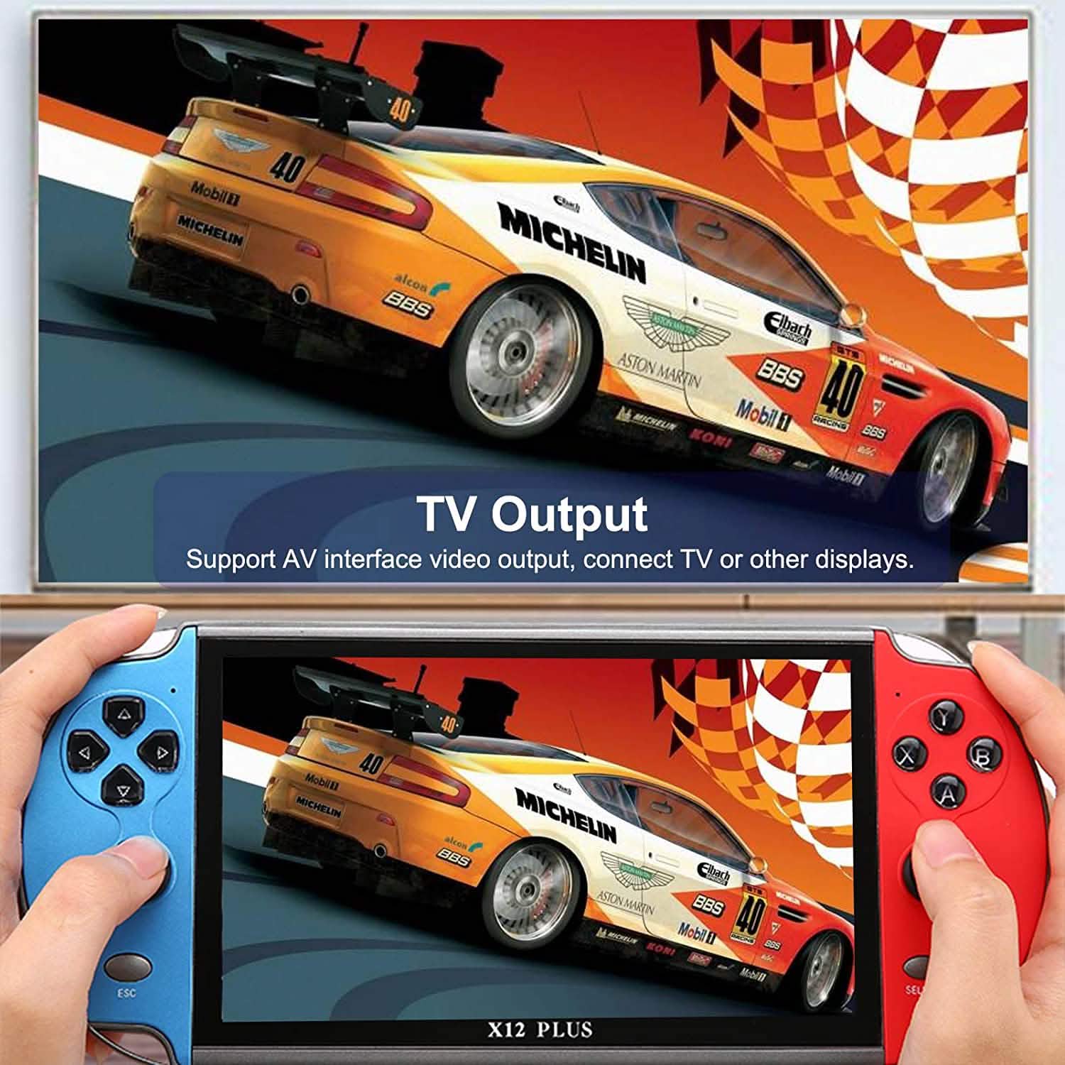🎮 Retro Handheld Game Console – Classic Gaming in Your Hands!