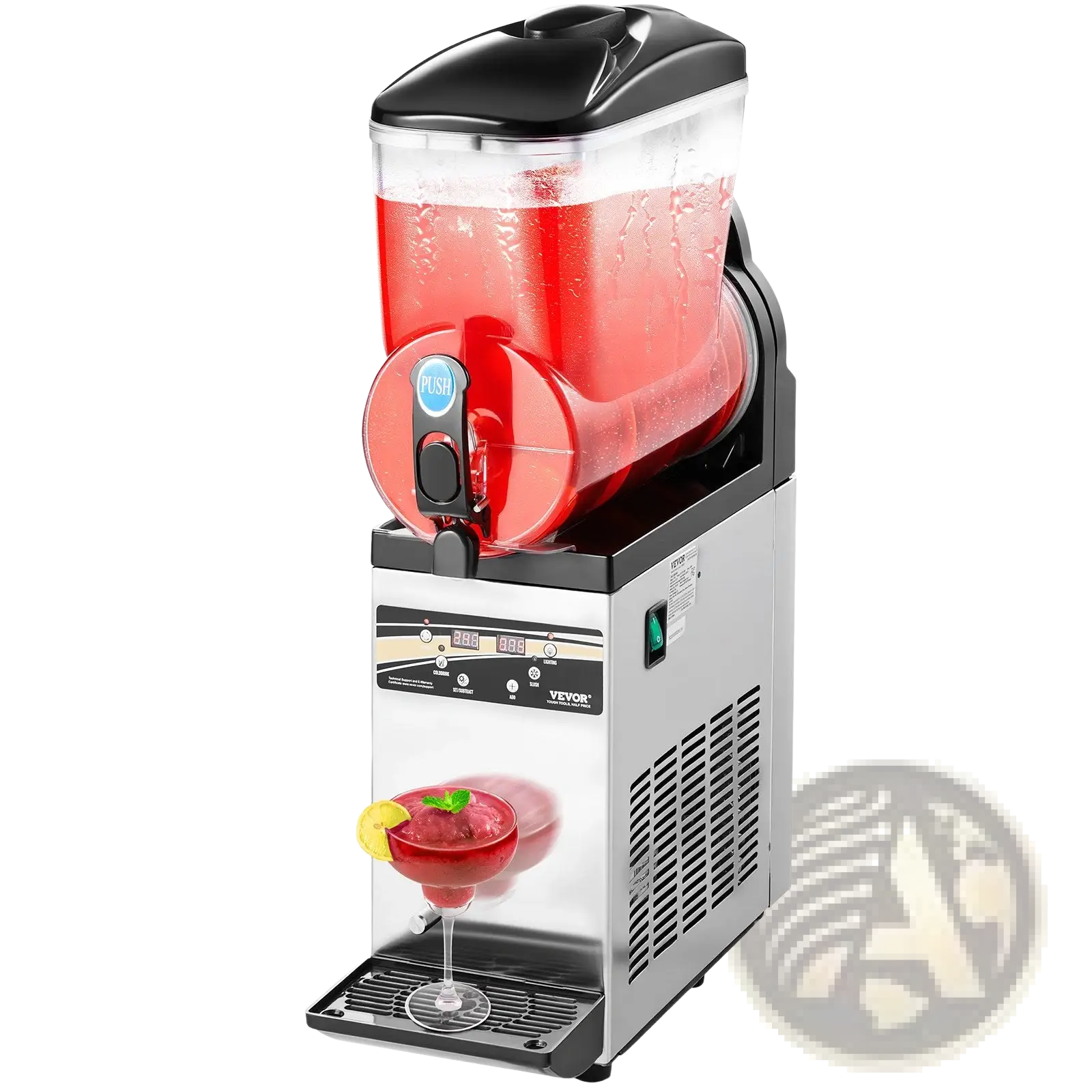 Slushy Machine 15L Commercial Frozen Drink Maker