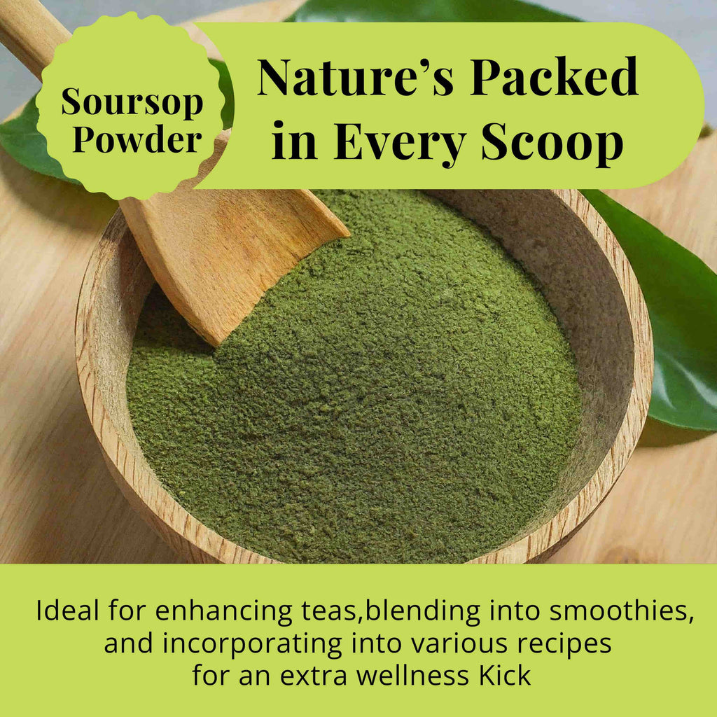 200+ Dried Soursop Leaves 2.6 oz – Graviola Herbal Tea | Akshit