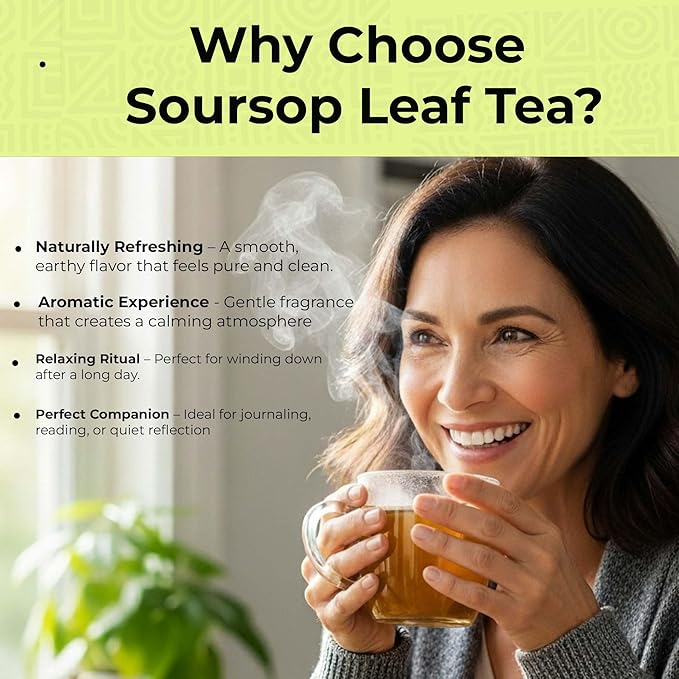 200+ Dried Soursop Leaves 2.6 oz – Graviola Herbal Tea | Akshit