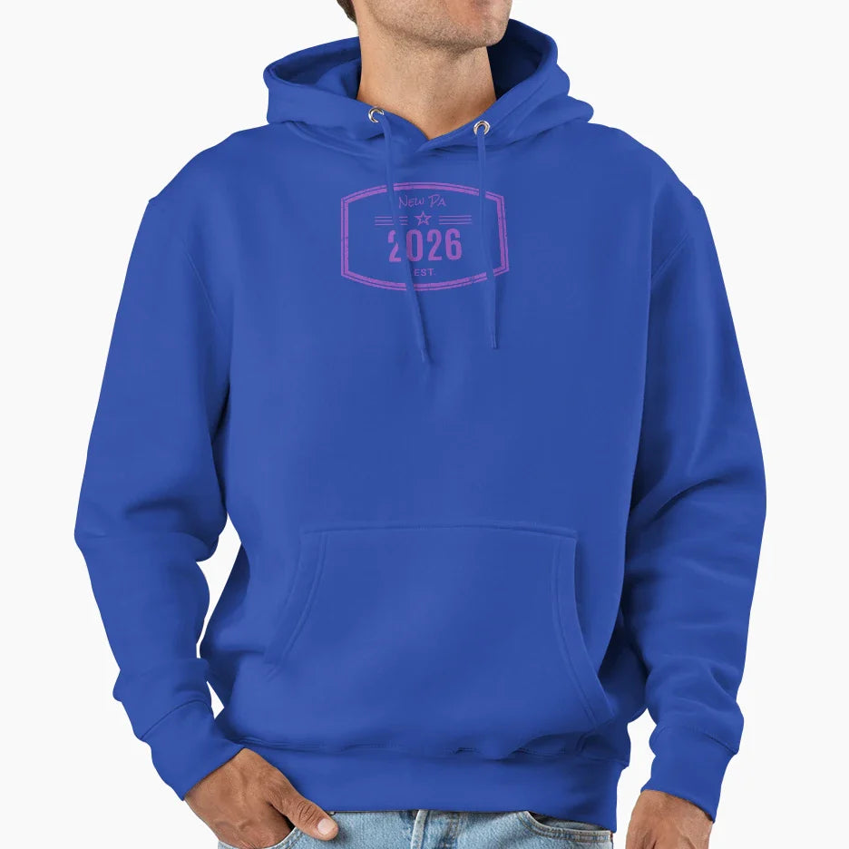 Arrivals Range New Pa Est 2026 Emblem Hoodie - Custom Art Print Men Women
