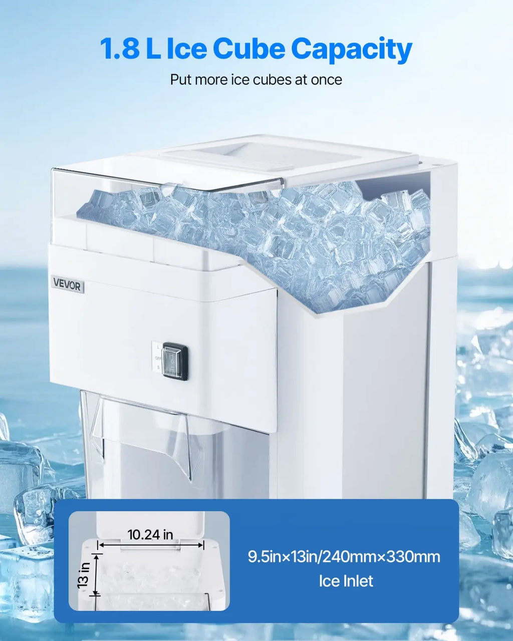 Slushy Machine 15L Commercial Frozen Drink Maker