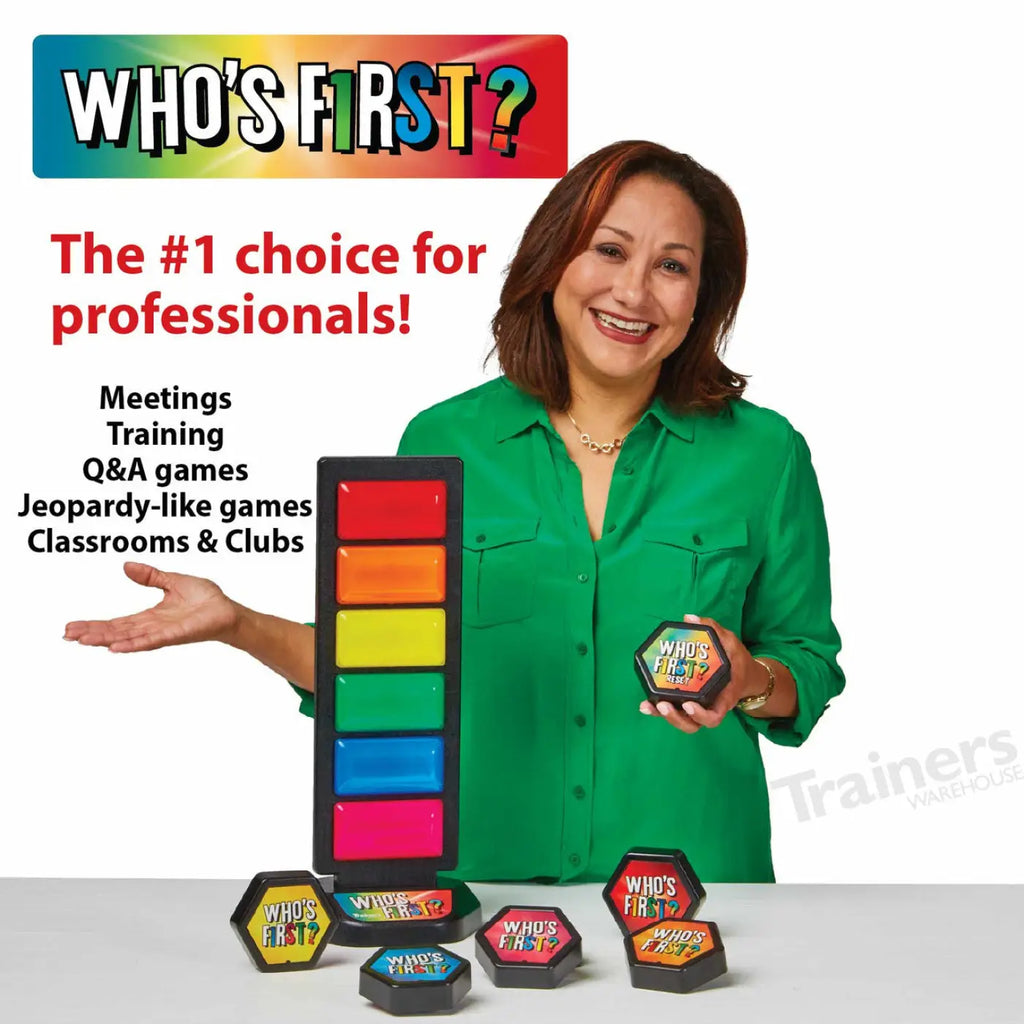 Who's First?® v3 Wireless Game Buzzer System
