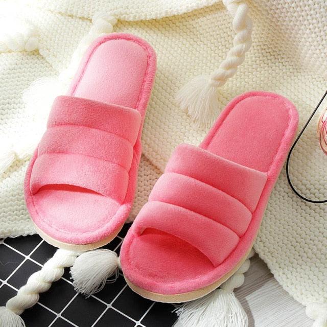 Women’s Plush Winter Memory Foam Slippers
