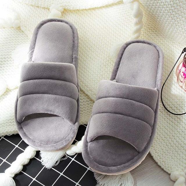Women’s Plush Winter Memory Foam Slippers