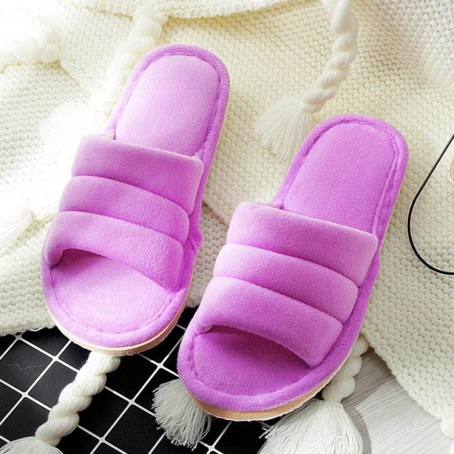 Women’s Plush Winter Memory Foam Slippers